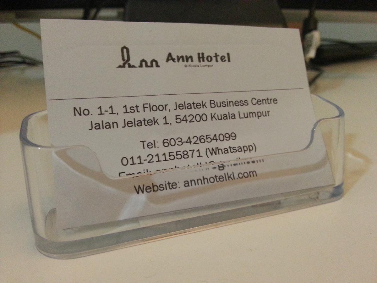 Ann Hotel Setiawangsa Ampang  Exterior photo